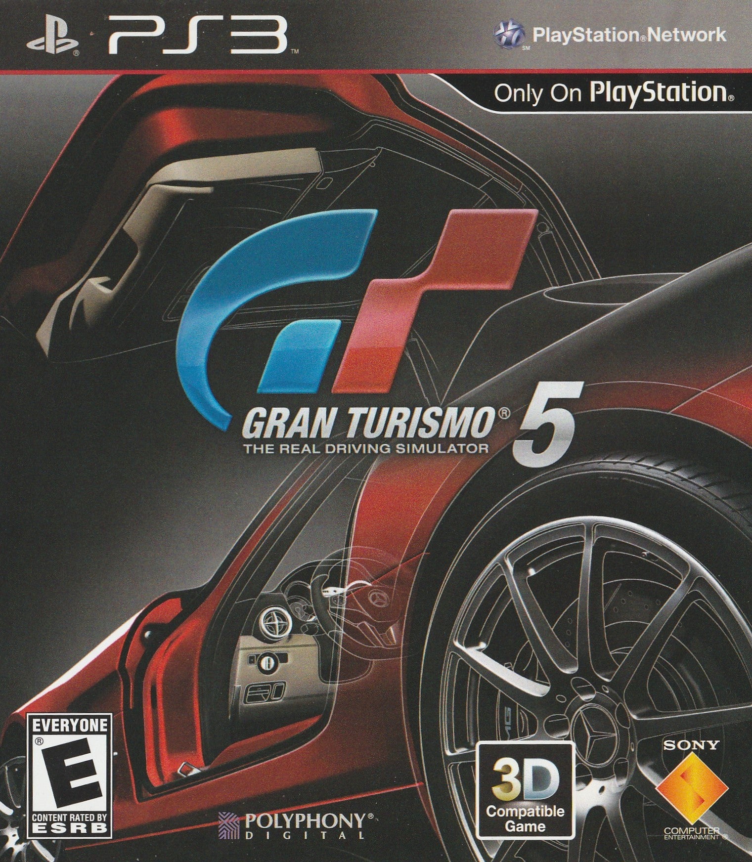 Used Gran Turismo 5 PS3 Video Game - Authentic Racing Experience for PlayStation 3 | Perfect for Racing Enthusiasts & Collectors