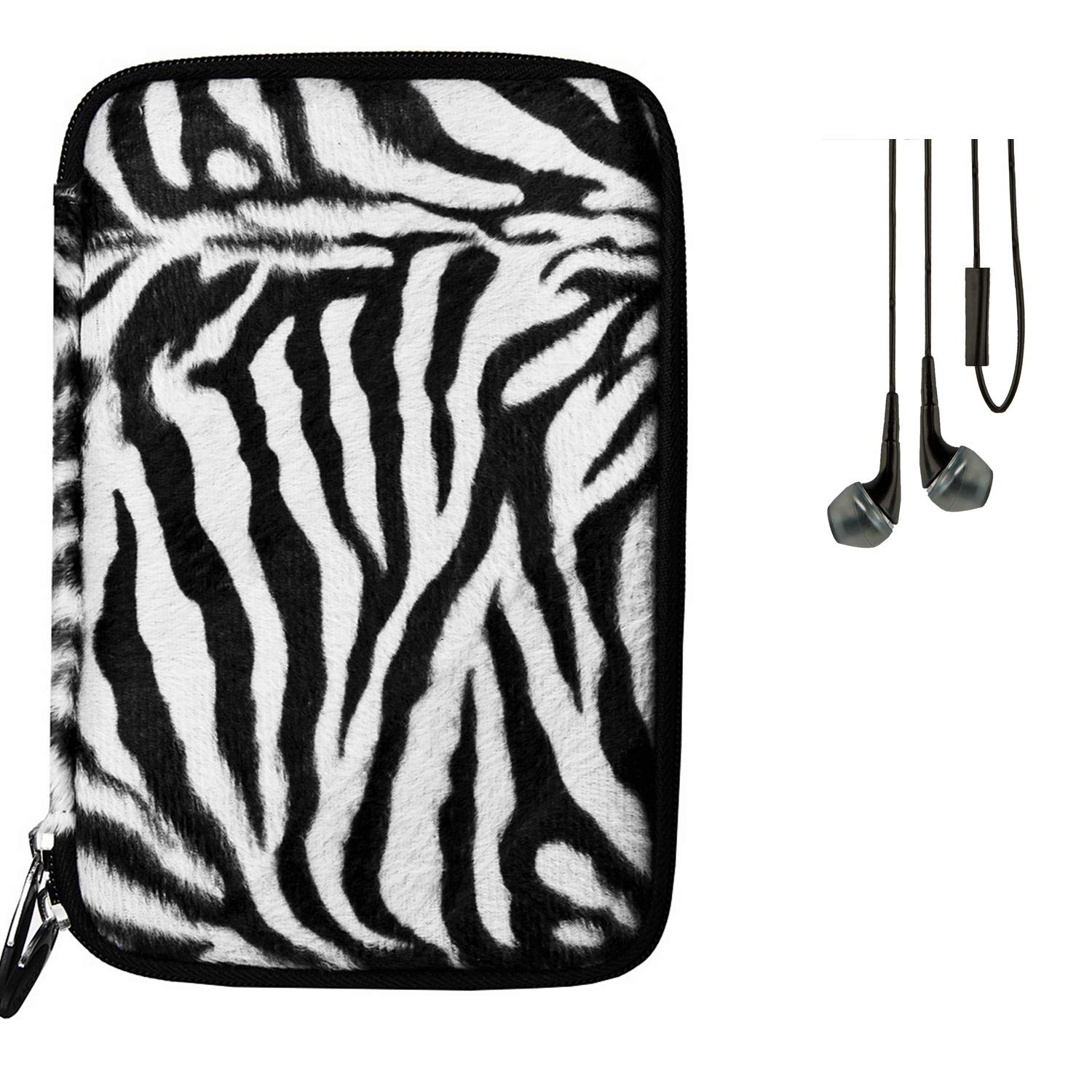 Premium Protective Carrying Sleeve Case for Amazon Kindle 7 Inch - Durable Cover with Built-in Hands-Free Headset Holder | Perfect for Travel, Commuting & Reading On-The-Go