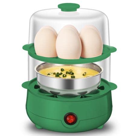 Electric Egg Cooker - 1-14 Egg Capacity, Hard & Medium Boiled, 2-Layer Design, Multi-Purpose (Pink) | Perfect for Breakfast, Meal Prep & Healthy Eating