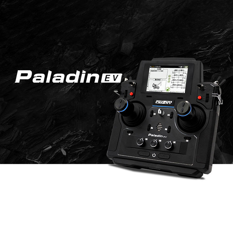 Flysky 18CH PL18EV RC Transmitter with FGR12B & FGr8B Receivers - Radio System for RC Boats, Engineering Trucks, Tanks - Includes Tray Strap Set | Perfect for RC Hobbyists & Professional Model Enthusiasts