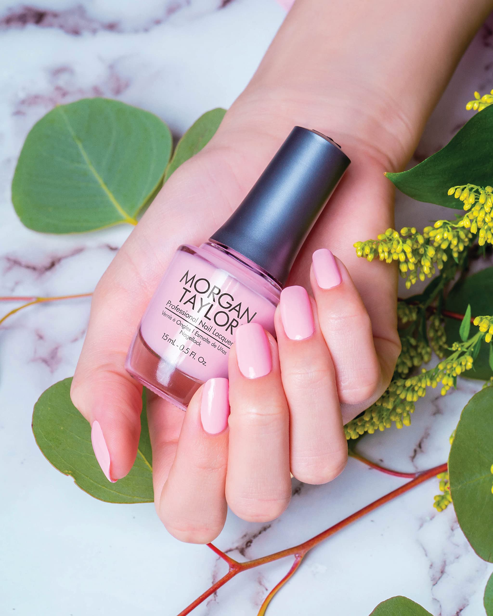 Morgan Taylor Nail Lacquer - Long Lasting Nail Polish, 0.5 oz - Professional Salon Quality Nail Polish for Manicures, Pedicures & At-Home Nail Care