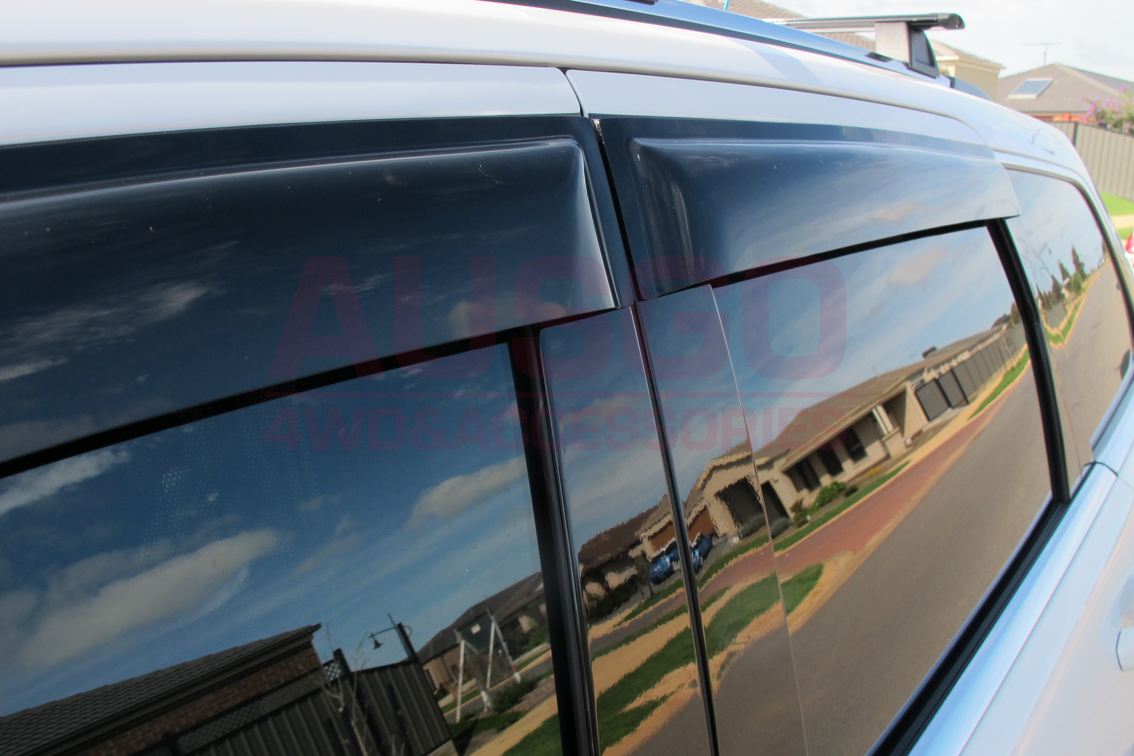Weather Shields for Jeep Grand Cherokee WK Series (2010-2021) - Rain Guards & Window Deflectors - Perfect for Off-Roading & All-Weather Protection