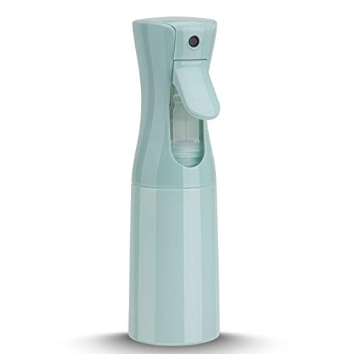 Zuhose Continuous Hair Mister - 6.8OZ/200ML Fine Mist Spray Bottle for Salon, Barber, Hair Care, Plants, Skin Care & Cleaning (Blue, 1 Pack) - Perfect for Styling, Hydrating & Household Use