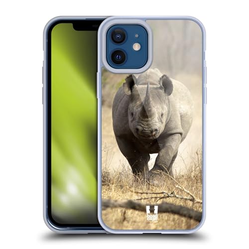 Running Black Rhino