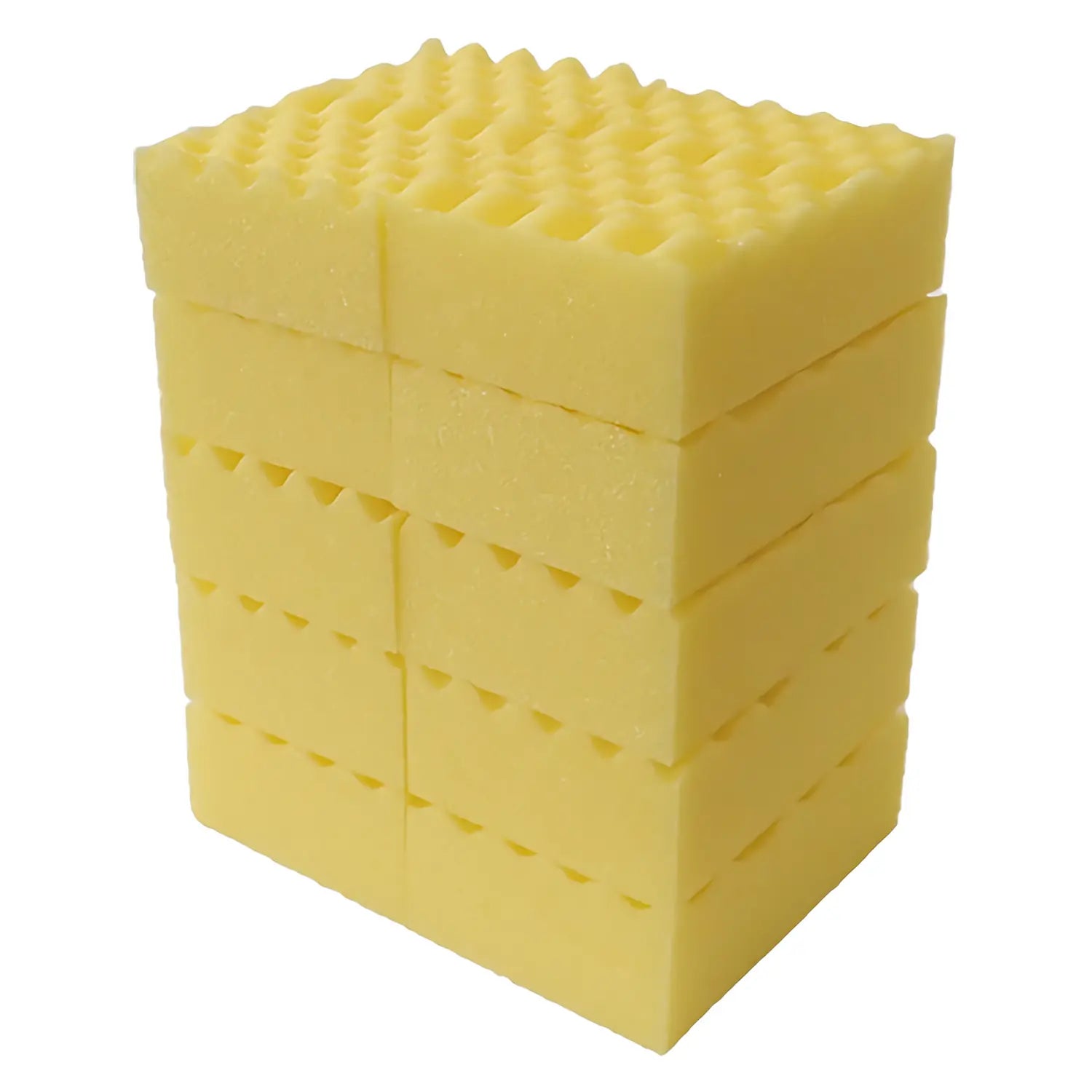 Kikulon Polyurethane Antibacterial Cleaning Sponge - 10 Pack | Non-Scratch Kitchen Sponges for Dishes, Countertops & Bathroom Cleaning | Heavy Duty Scrub Sponges for Tough Stains & Grease