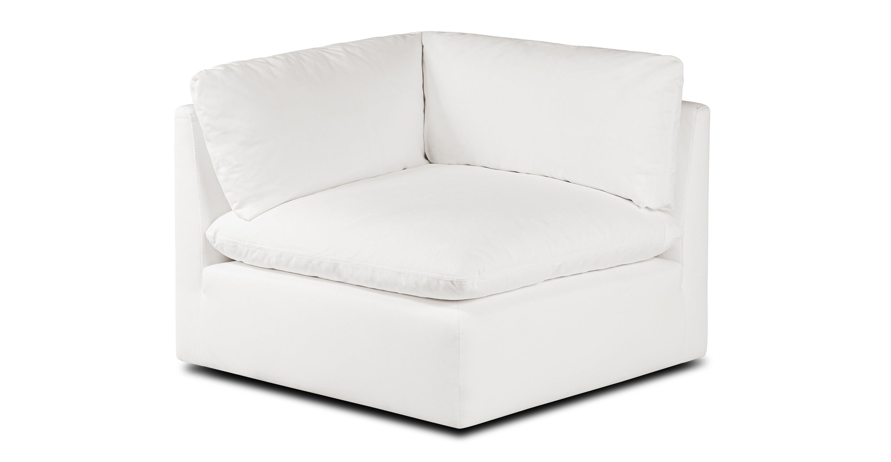 5-Seat Davos Modular Double Chaise Sectional Sofa - Modern L-Shaped Living Room Couch with Reversible Chaise for Home, Apartment & Office Lounge