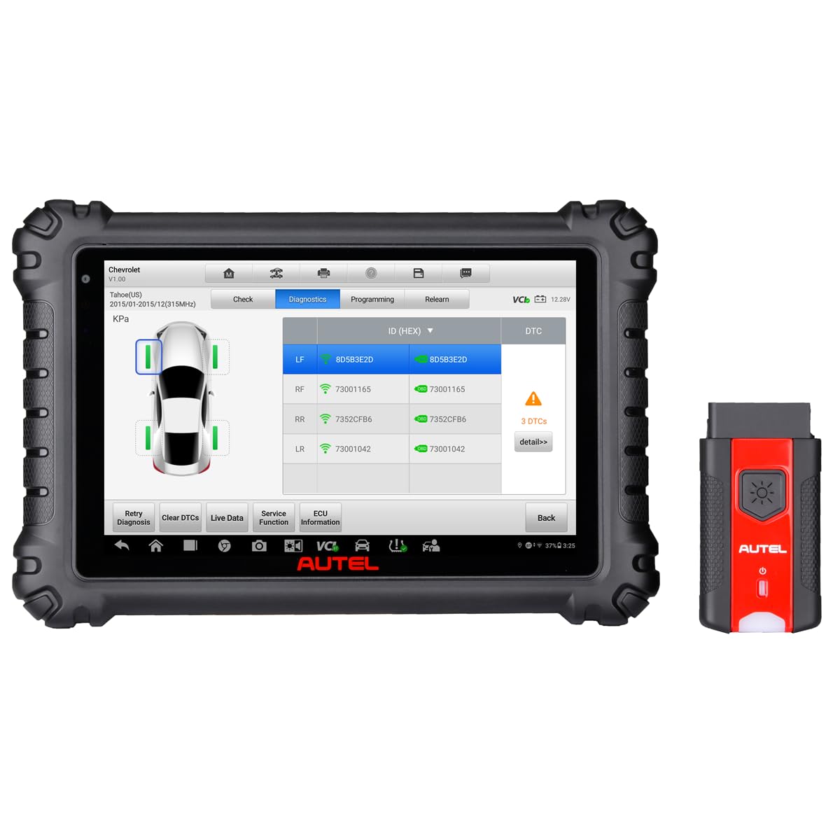 Autel MaxiSys MS906PRO-TS Automotive Diagnostic Tablet - Advanced OBD2 Scanner for Car, Truck & SUV - Professional Auto Mechanic Tool for Engine, ABS, Transmission & More - Perfect for DIY Repairs & Professional Workshops