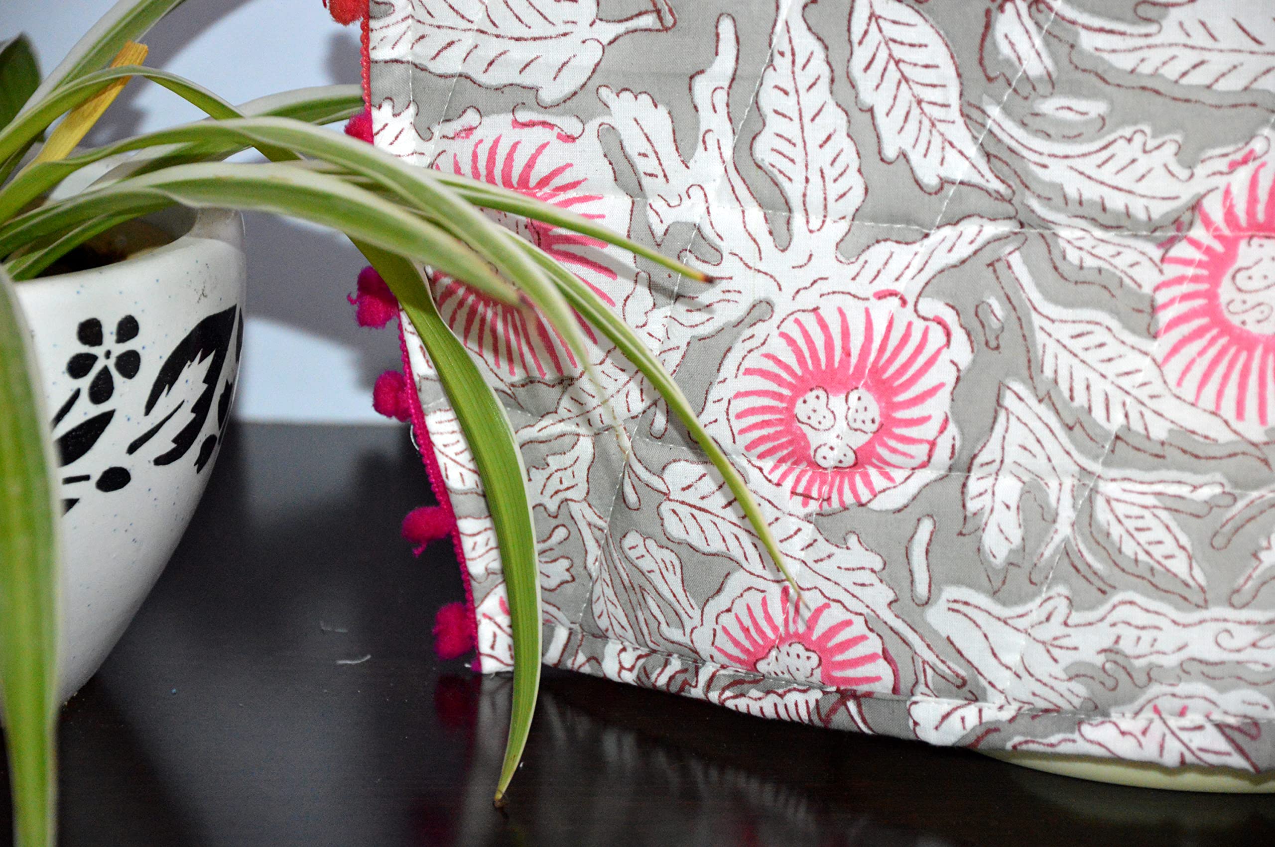 Marusthali Floral Tea Cozy - Insulated Kettle Cover for Tea Warmth, Decorative Home Accessory | Perfect for Afternoon Tea, Kitchen Decor & Cozy Gatherings