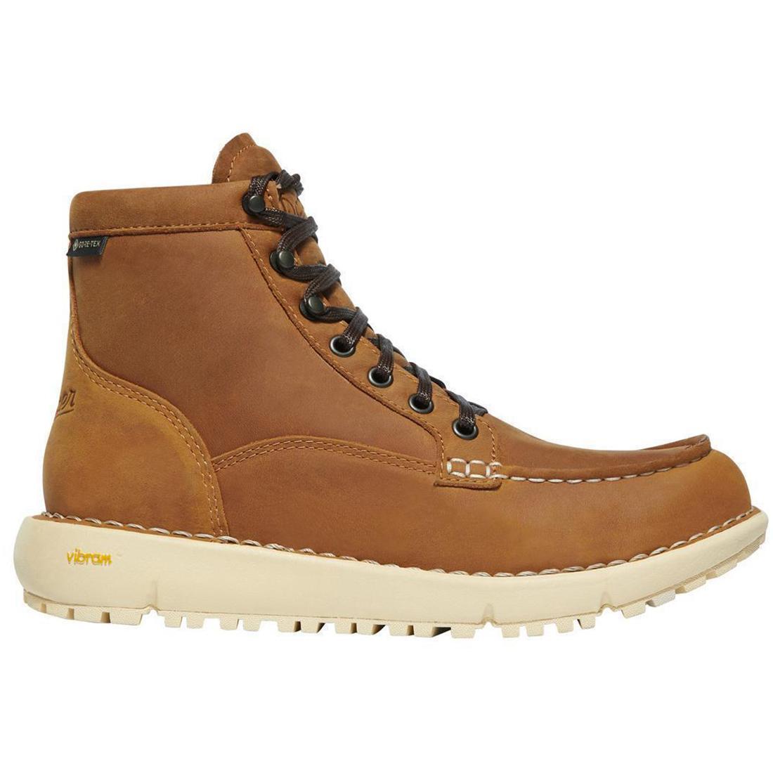 Women's Logger Moc 917 GTX Waterproof Boots in Roasted Pecan - Perfect for Hiking, Outdoor Work & Winter Adventures