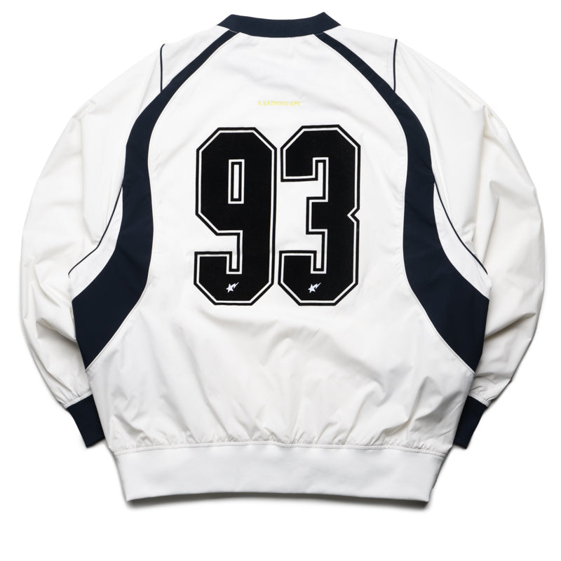 BAPE Multi Logo Pullover Hoodie - White | Streetwear Fashion for Men & Women | Perfect for Casual Wear & Urban Style