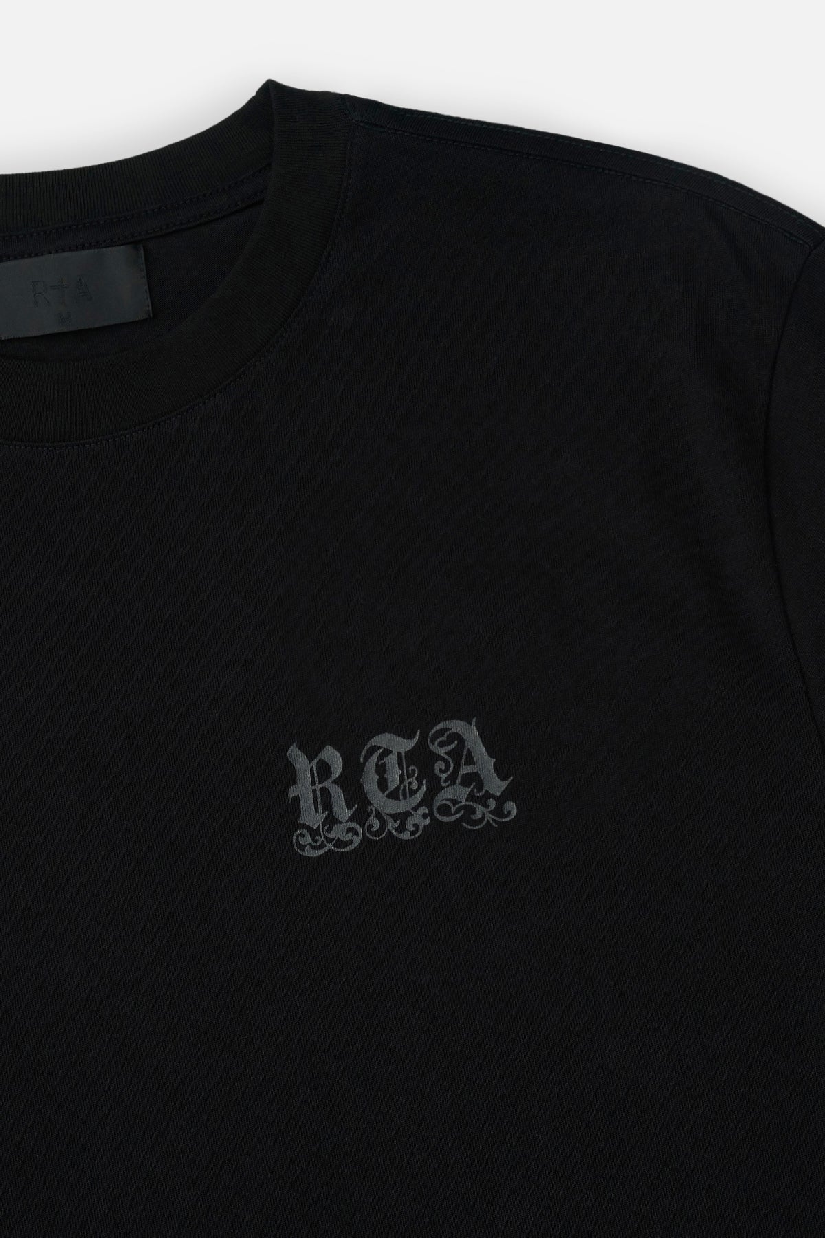 LAWRENCE Long Sleeve T-Shirt for Men | Black Cotton Casual Top | Perfect for Streetwear, Layering & Everyday Outfits