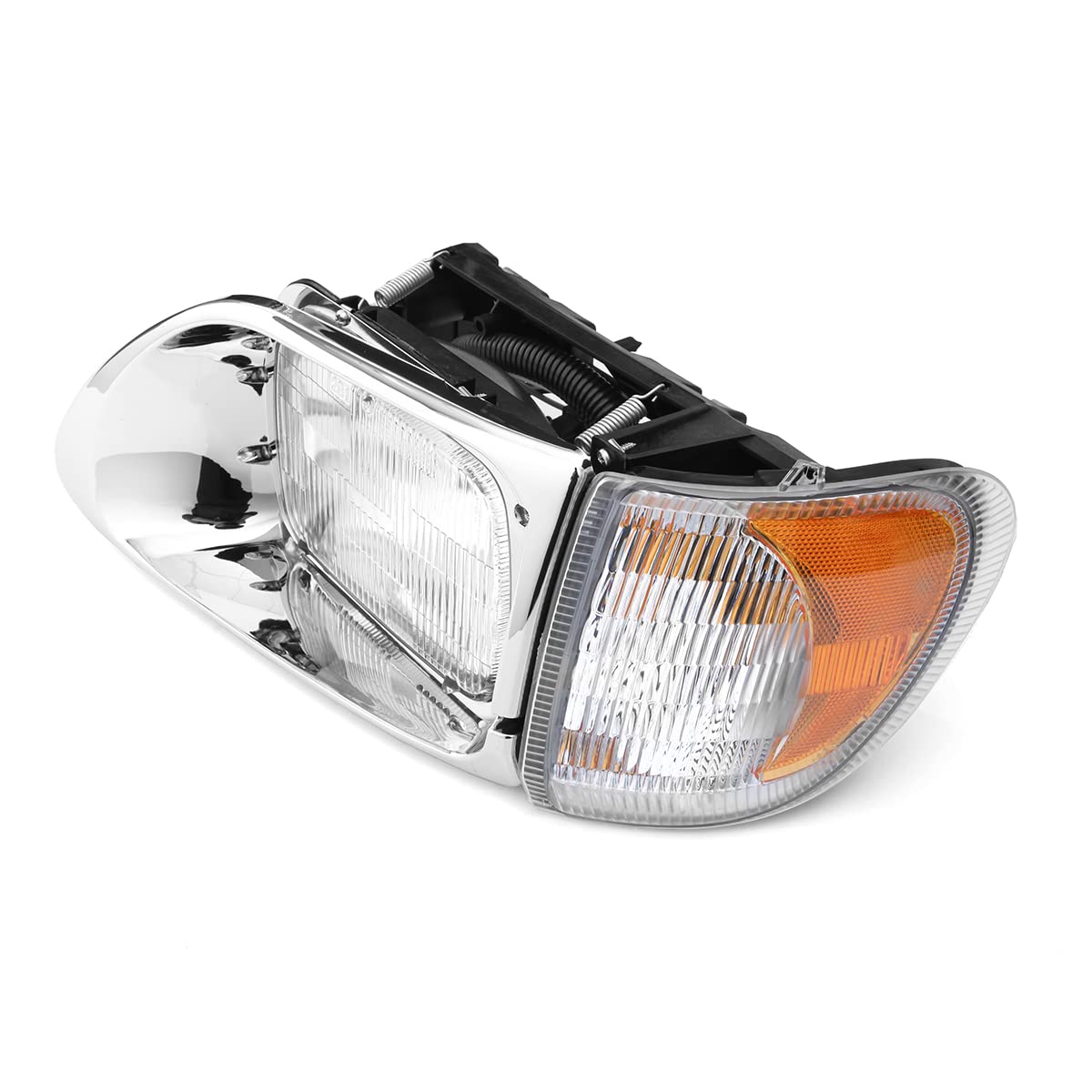 1995-2012 International Harvester 9200 9200i SBA 5900 5900i 5900i SBA 9400 9400i SBA Replacement Headlights with DRL - Driver & Passenger Side Headlight Assembly (Pair) - Perfect for Night Driving & Enhanced Visibility