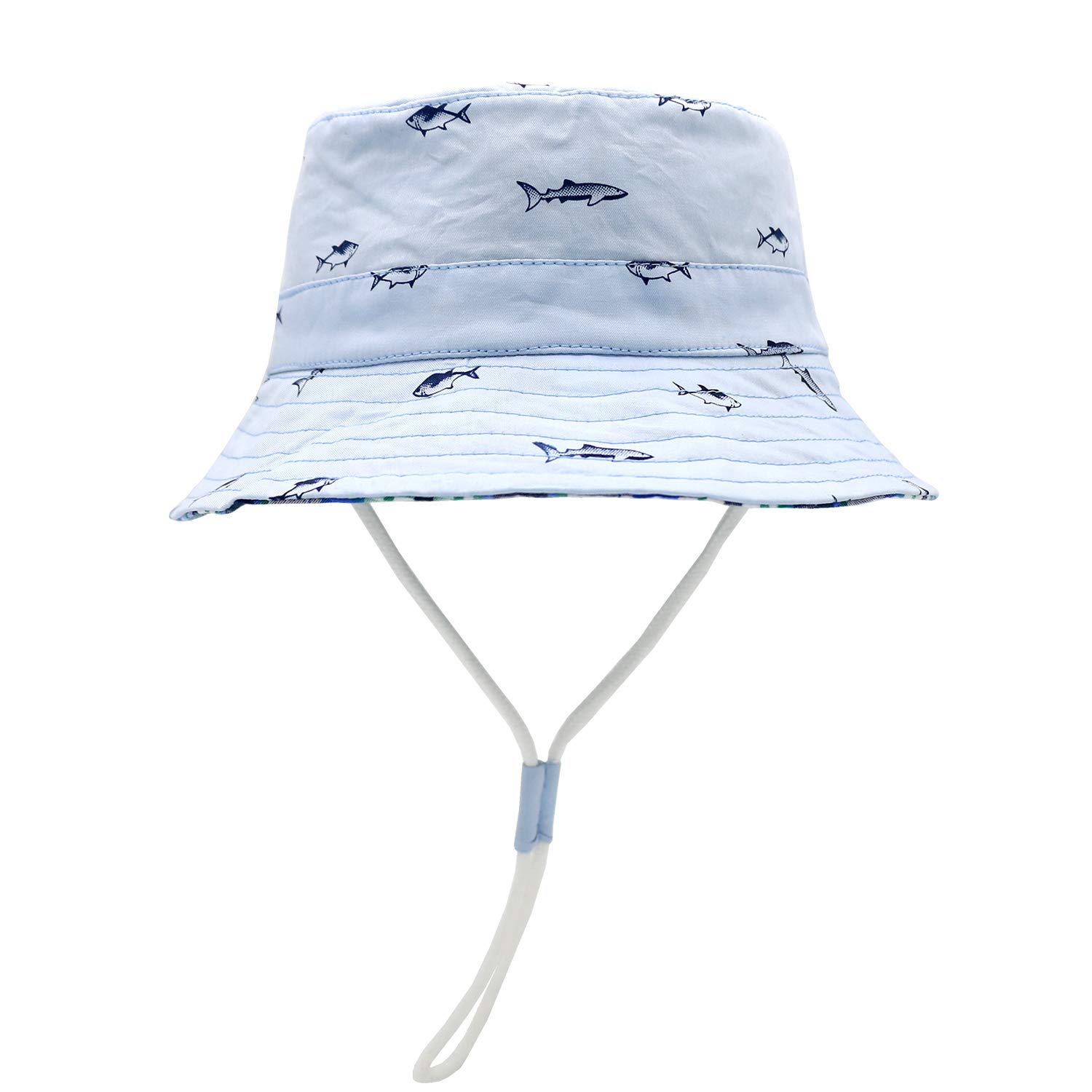 UPF 50+ Baby Sun Hat for Boys & Girls - Toddler Summer Bucket Hat with Wide Brim - UV Protection Beach Hat for Outdoor Play, Pool, and Park Adventures
