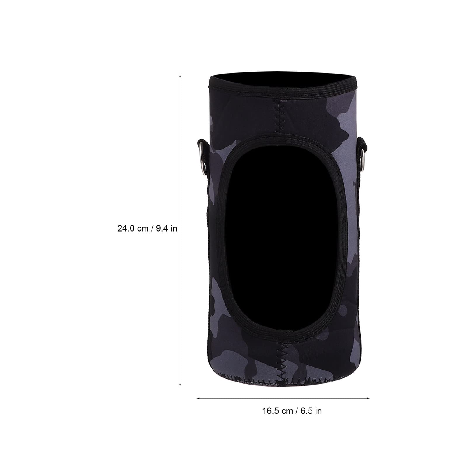 2PCS Insulated Water Bottle Carrier Bag with Adjustable Shoulder Strap & Phone Pocket - Leakproof Bottle Holder for Hiking, Camping, Beach, Gym & Outdoor Activities - Perfect for Men & Women Travel Accessories