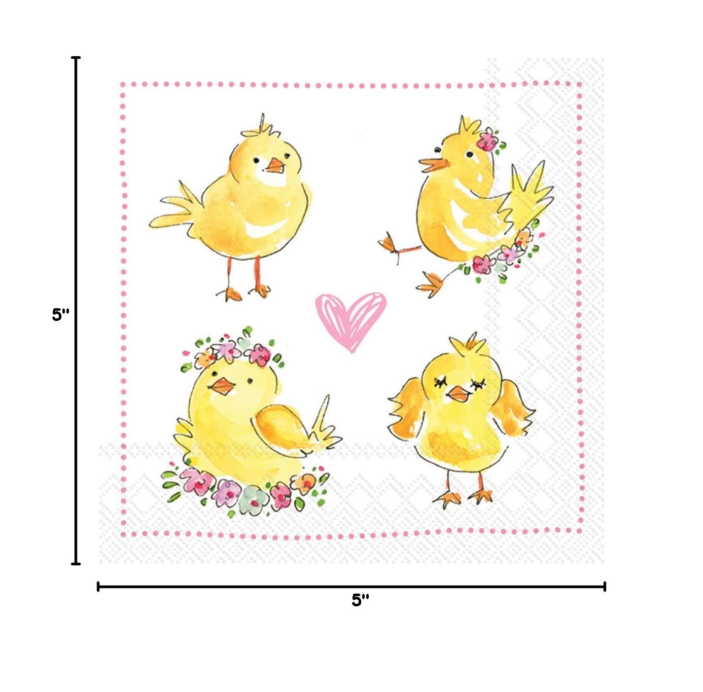 Boston International C914900 IHR Roseanne Beck Collection Cocktail Beverage Paper Napkins - 5