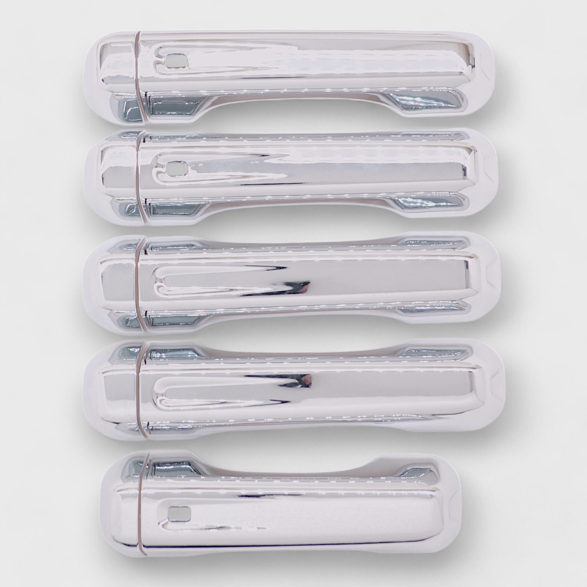 Smart Key Chrome Door Handle Cover DH295 - Secure & Stylish Upgrade for Home & Office Doors