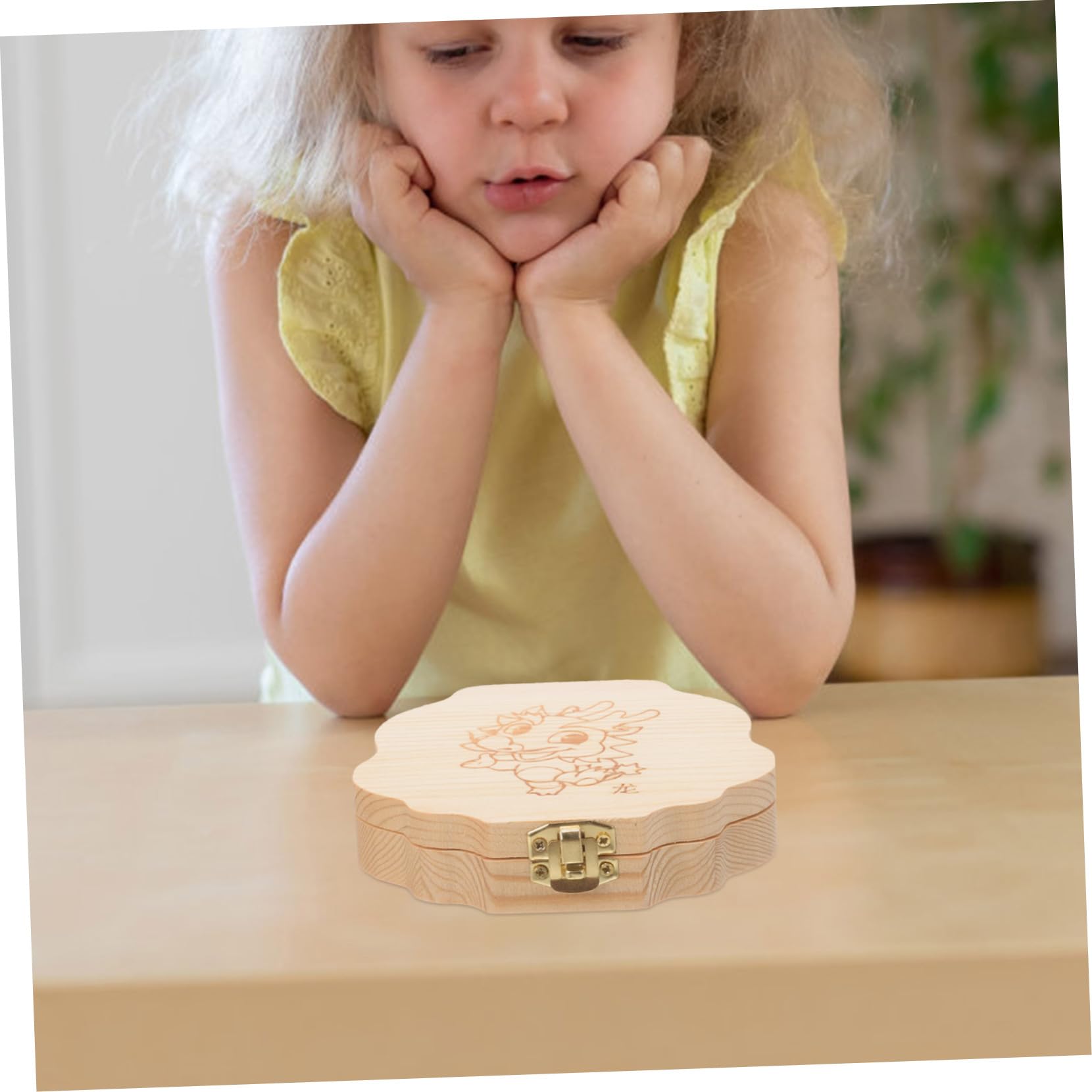 BIUDECO Wooden Tooth Box for Kids - Lost Tooth Holder & Container for Baby Teeth - Perfect for Tooth Fairy Gifts & First Tooth Keepsakes