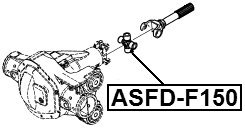 5C16-4635-Aa / 5C164635Aa Universal Joint 30X92mm for Ford Trucks & SUVs - Heavy Duty U-Joint Replacement for Off-Roading, Towing & High-Performance Driving