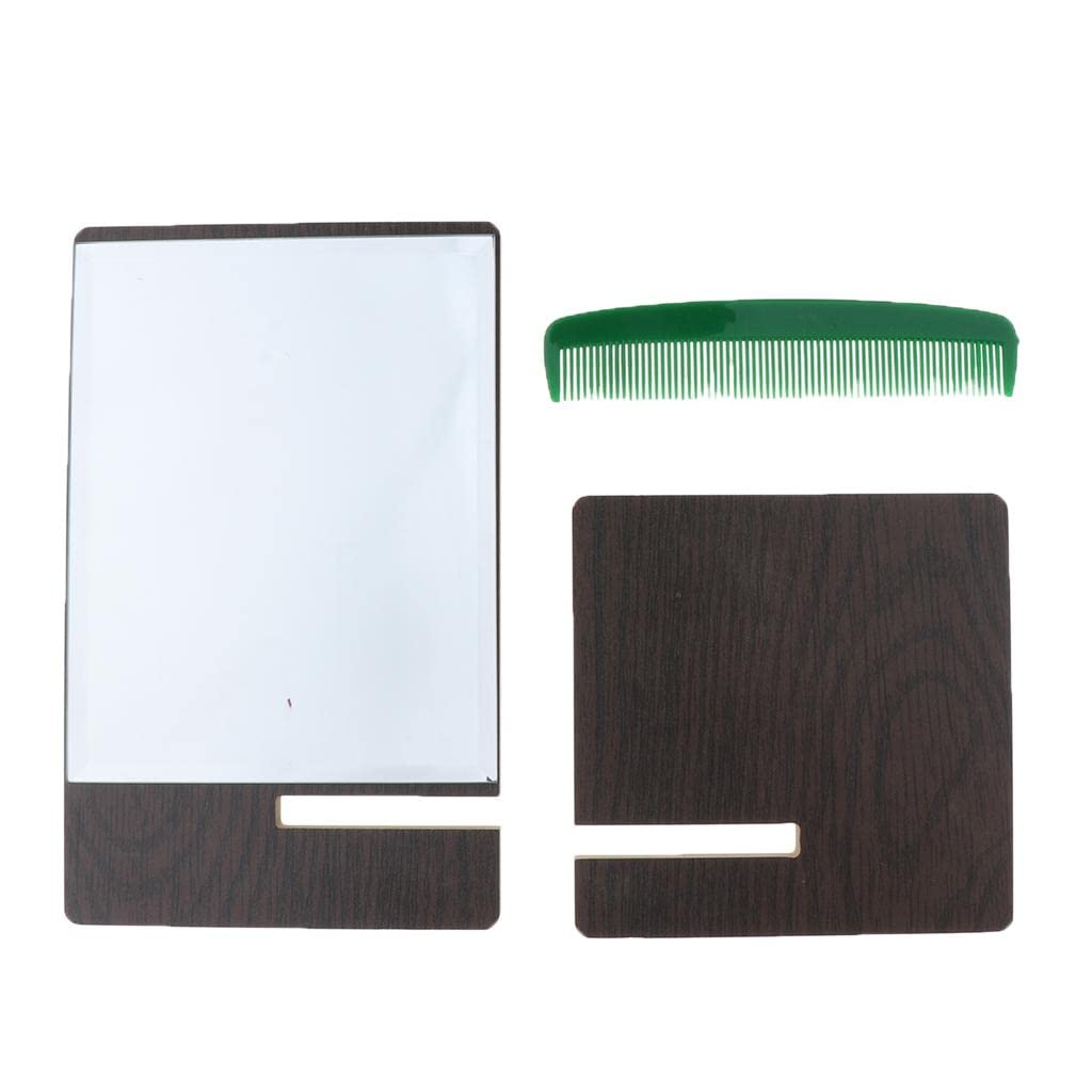 Losa Tabletop Makeup Mirror - Detachable Folding Cosmetic Mirror for Bathroom, Vanity & Travel - Perfect for Makeup Application, Shaving & Skincare Routine