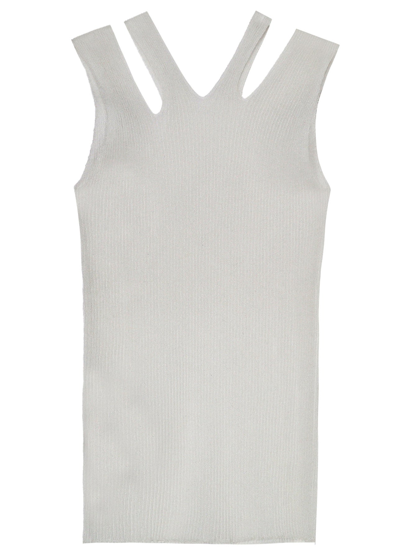 12G 3x3 Rib Knit Sleeveless Top for Women - Soft Stretch Camisole for Layering, Summer Outfits & Casual Wear