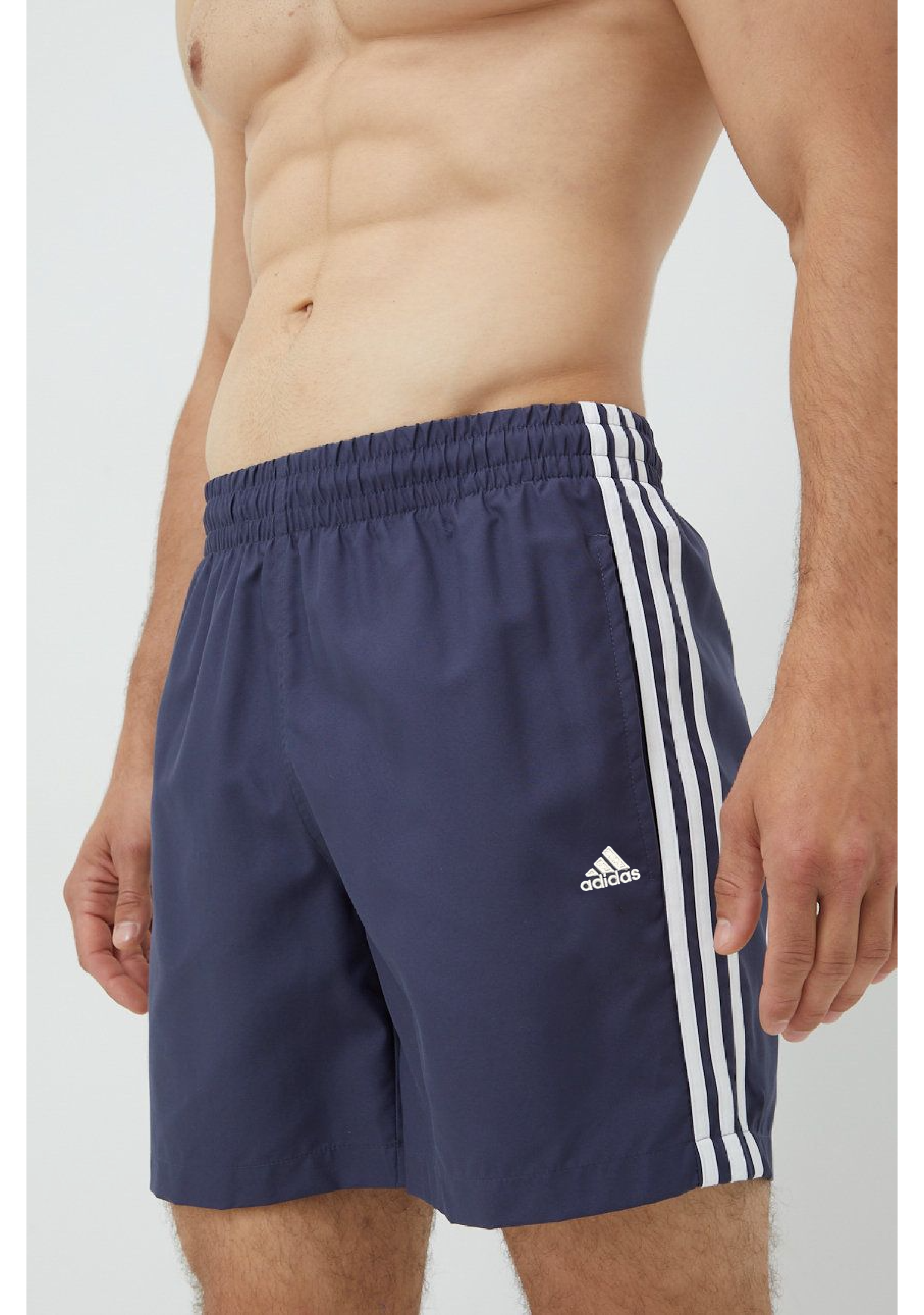 Adidas Men's 3 Stripe MF Shorts - Athletic Running Gym Workout Shorts with Pockets - Comfortable Casual Sports Shorts for Men - Perfect for Jogging, Training & Everyday Wear