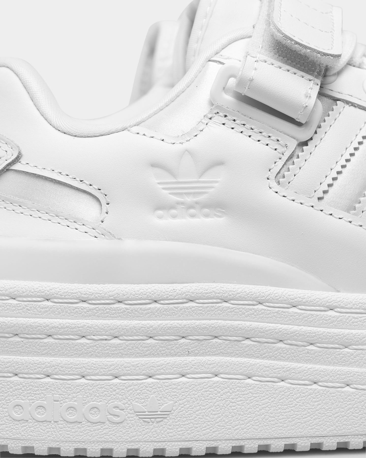 Adidas Women's Triple Platform Sneakers - Cloud White Low Top Fashion Shoes for Casual Wear & Street Style