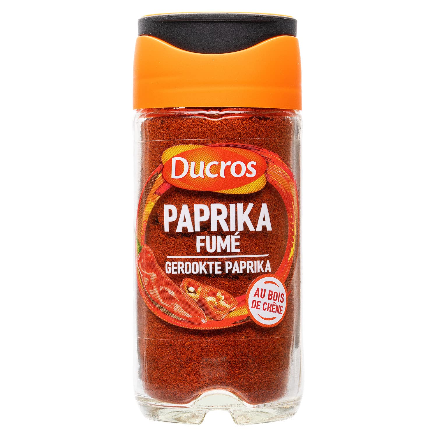DUCROS Smoked Paprika 40g - Premium Spanish Spice for BBQ, Grilling & Gourmet Cooking