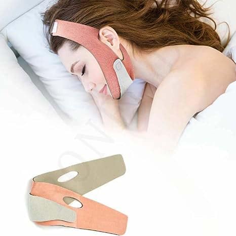 RONFILD Women's Inflatable V-Shape Face Lifting Belt - Facial Slimming Strap for Cheek & Chin Contouring | Anti-Wrinkle Face Mask | Perfect for Home Spa, Beauty Routine & Self-Care Sessions (Pack of 1)