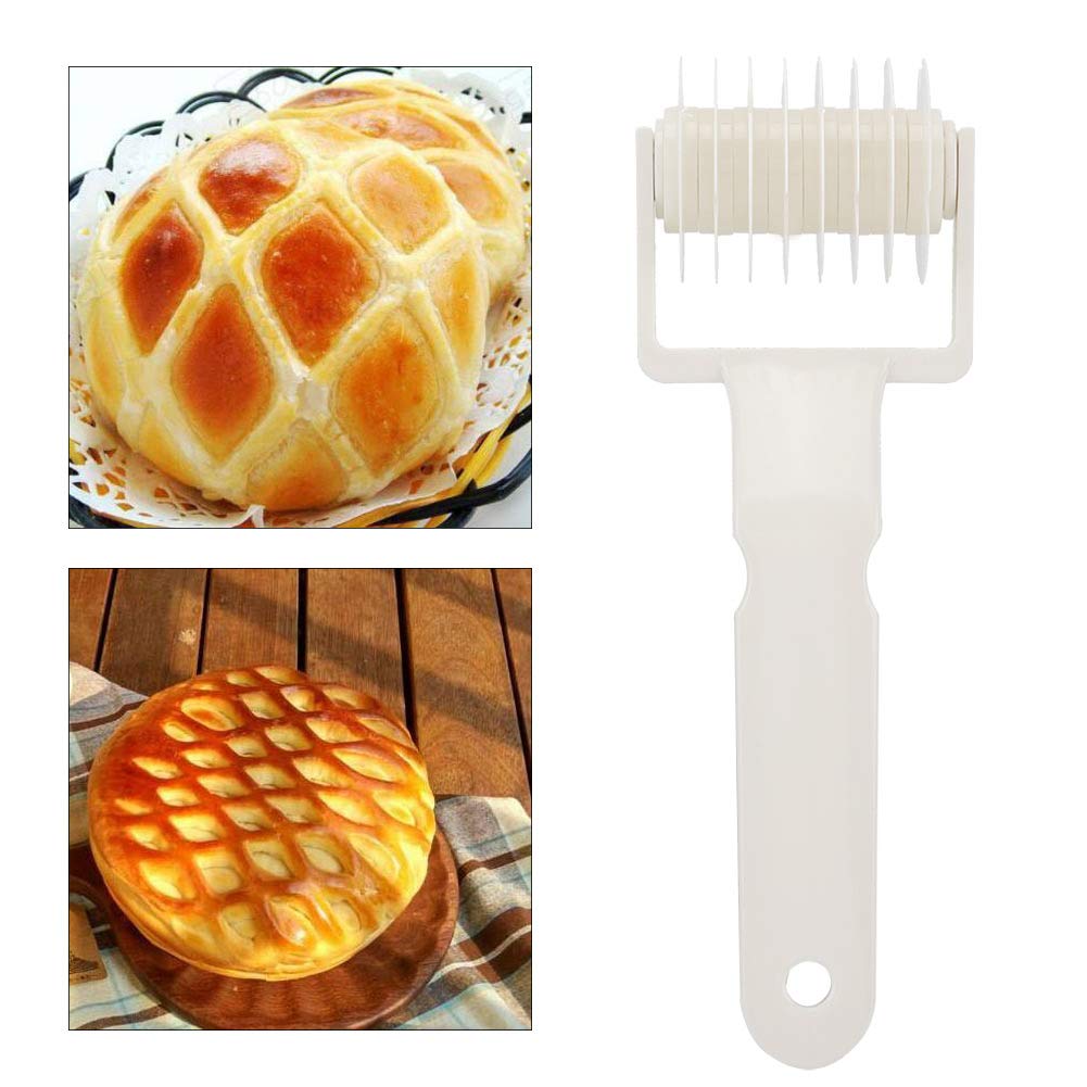 Lattice Bakery Embossing Dough Roller - Cookie Cutter, Bread, Pie & Pizza Pastry Tool - Perfect for Baking, Cooking & Crafting - Ideal for Homemade Cookies, Breads & Pizzas