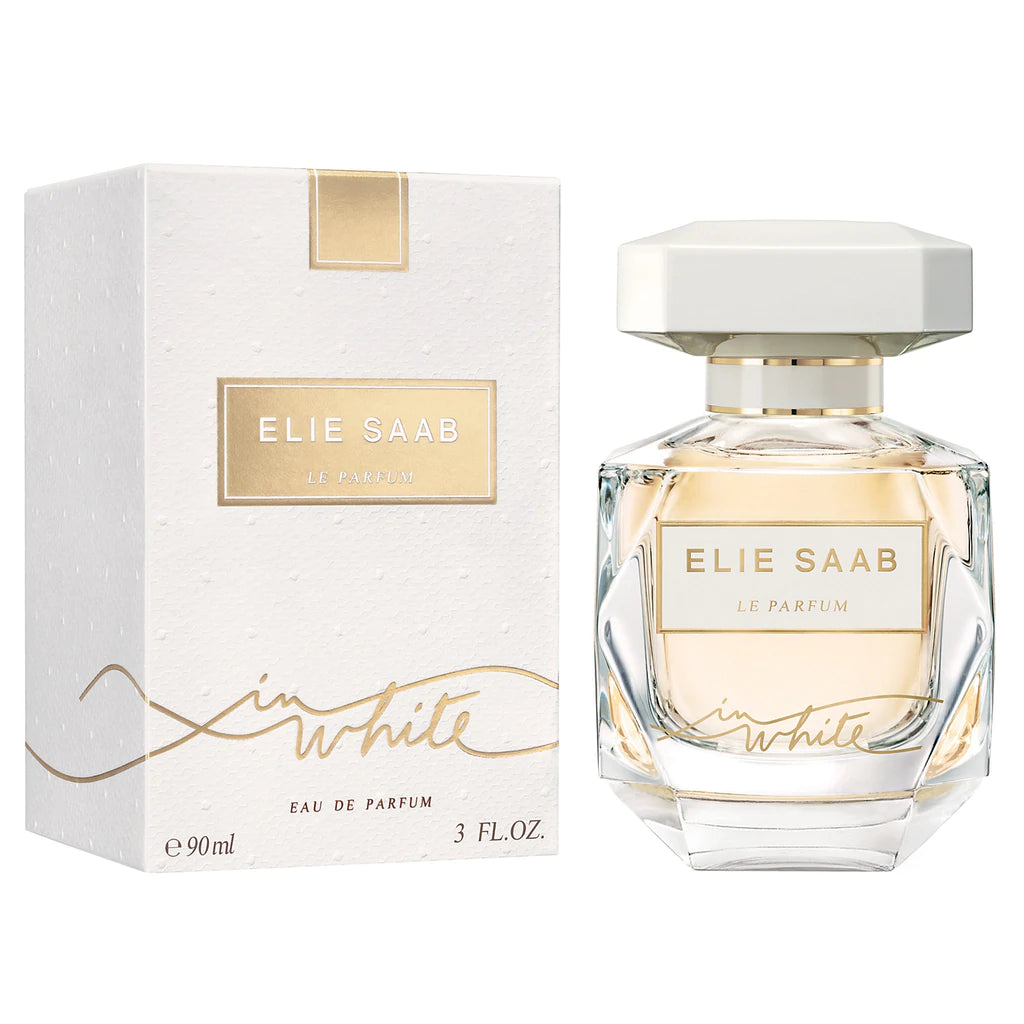 Elie Saab Le Parfum In White 90ML Eau de Parfum Spray for Women - Luxurious Floral Fragrance for Evening Events & Special Occasions