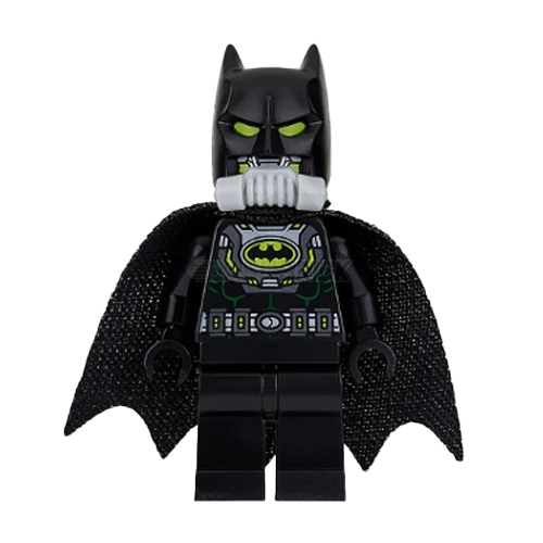 LEGO Minifigure Batman with Gas Mask - DC Comics Collectible (2016 Version) | Perfect for Superhero Displays, Action Figure Collections & Gift for Batman Fans