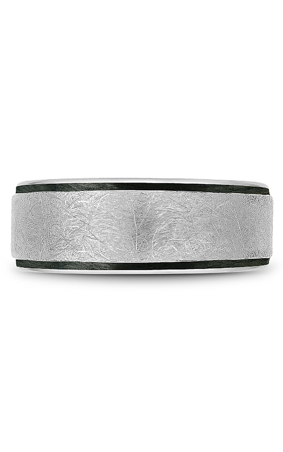 Bleu Royale Men's Wedding Band RYL 048W85 - 14K White Gold Classic Ring for Grooms & Engagement - Perfect for Weddings, Anniversaries & Special Occasions