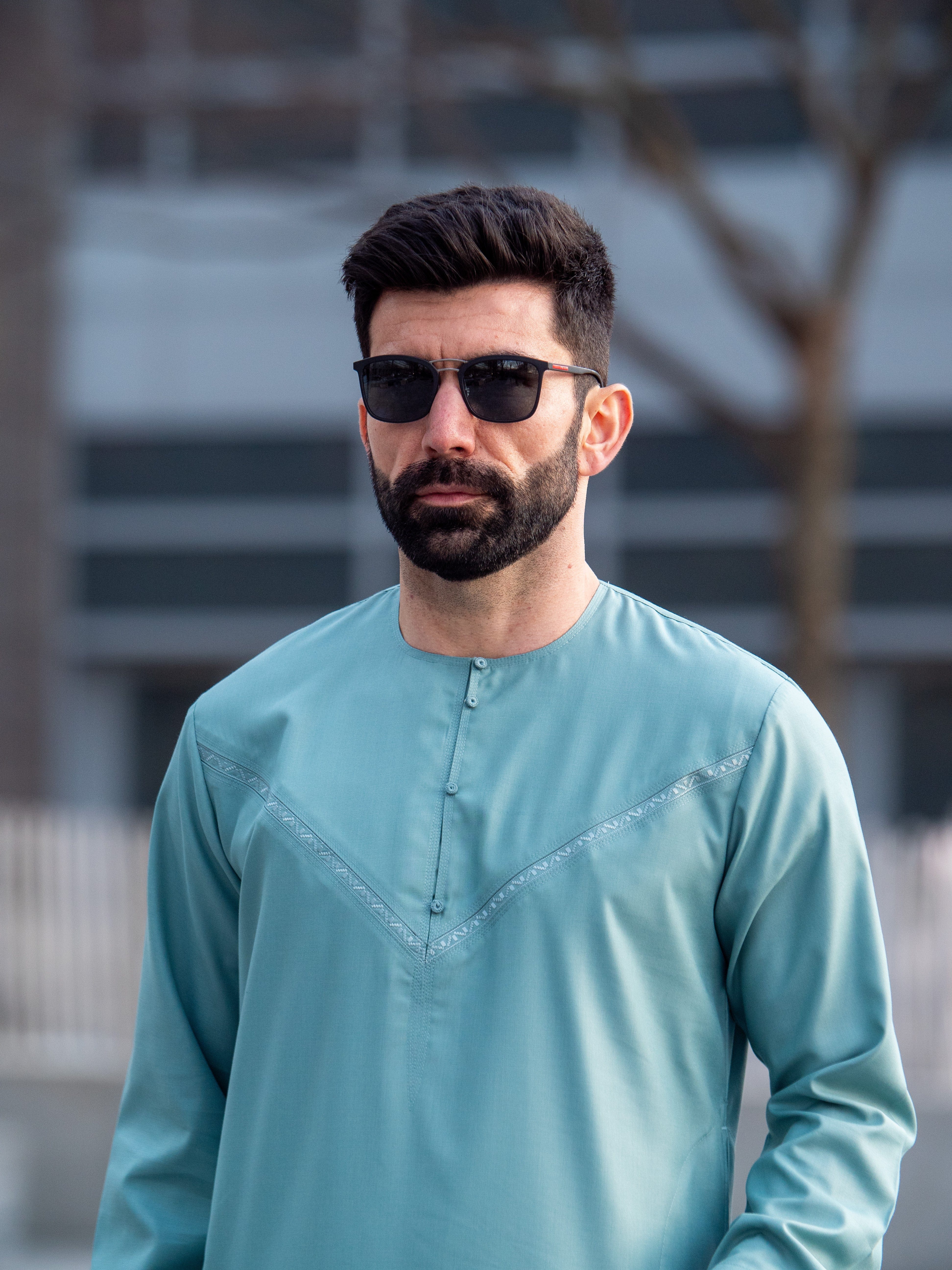 Premium Men's Thobe - Traditional Islamic Robe for Prayer & Special Occasions - Comfortable & Stylish Long Dress for Eid, Wedding & Daily Wear
