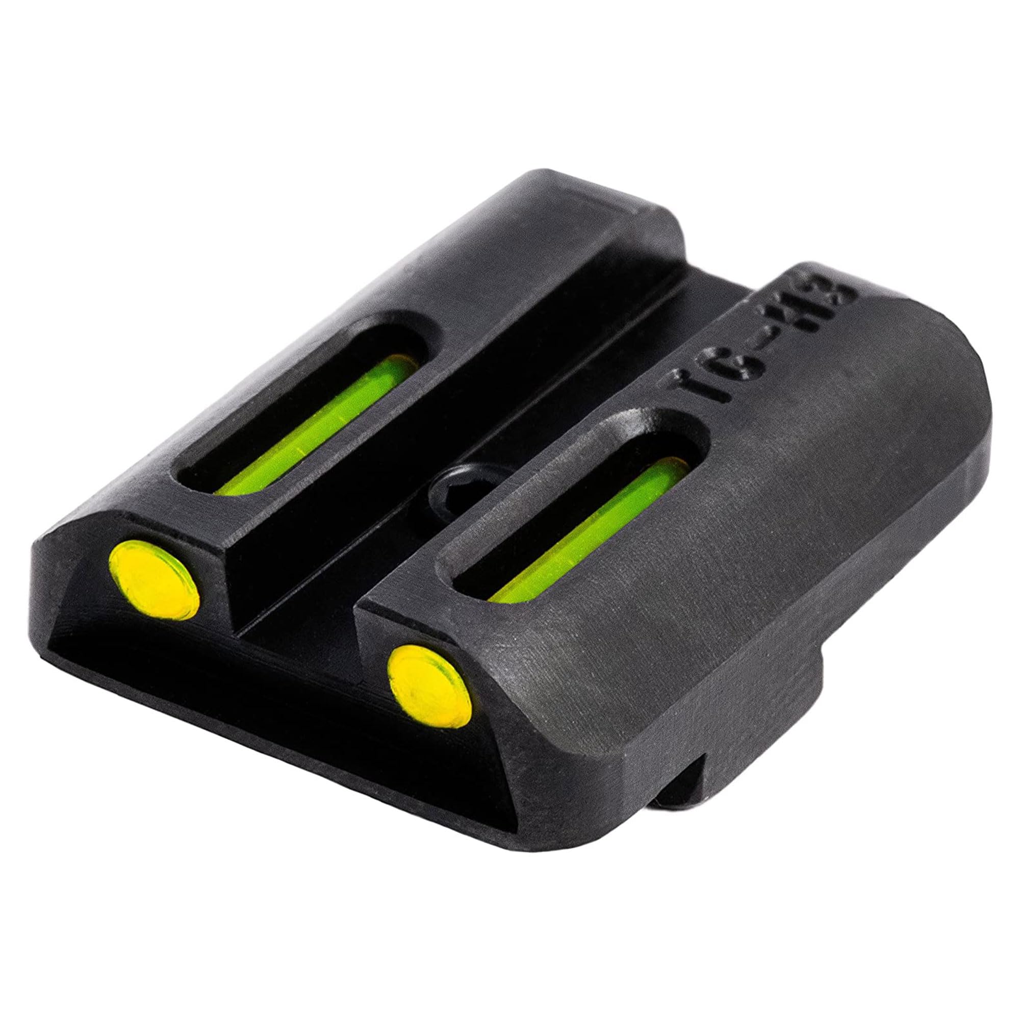 TruGlo TFO Tritium Fiber Optic Handgun Laser Sight Kit with Rear Colors - Compatible with Glock 17/17L, 19, 22, 23, 24 Models (2 Pack) - Perfect for Tactical Shooting, Home Defense & Range Practice