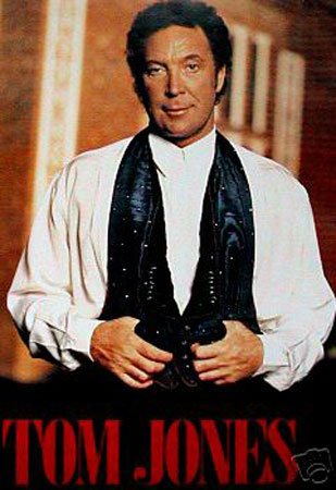 Tom Jones Poster 24x36 Inches - Premium Quality Wall Art for Home & Office Decor | Hot Stuff Enterprise 4046-36-MU | Perfect for Living Room, Bedroom, Music Studio