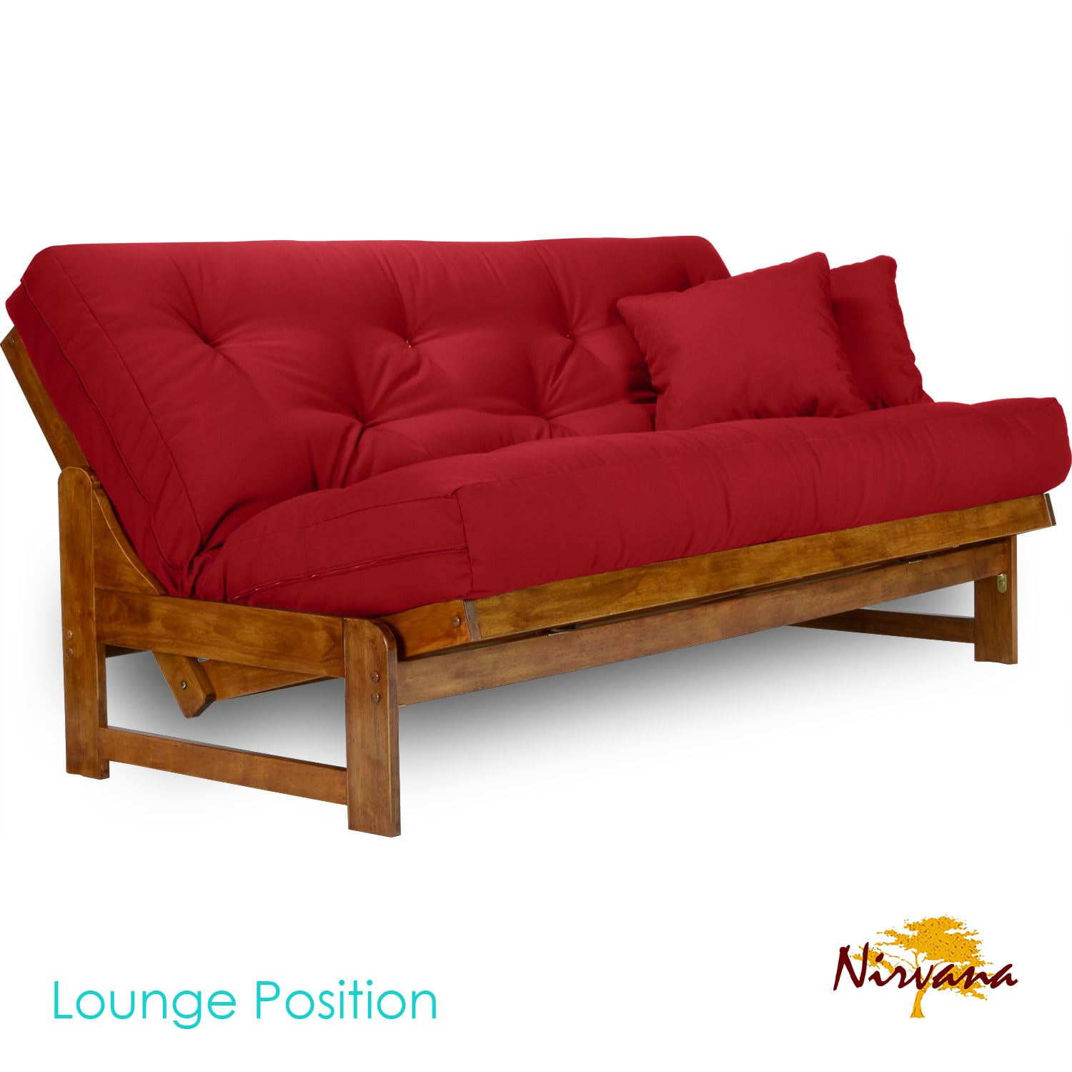 Arden Queen Size Futon Set with 8