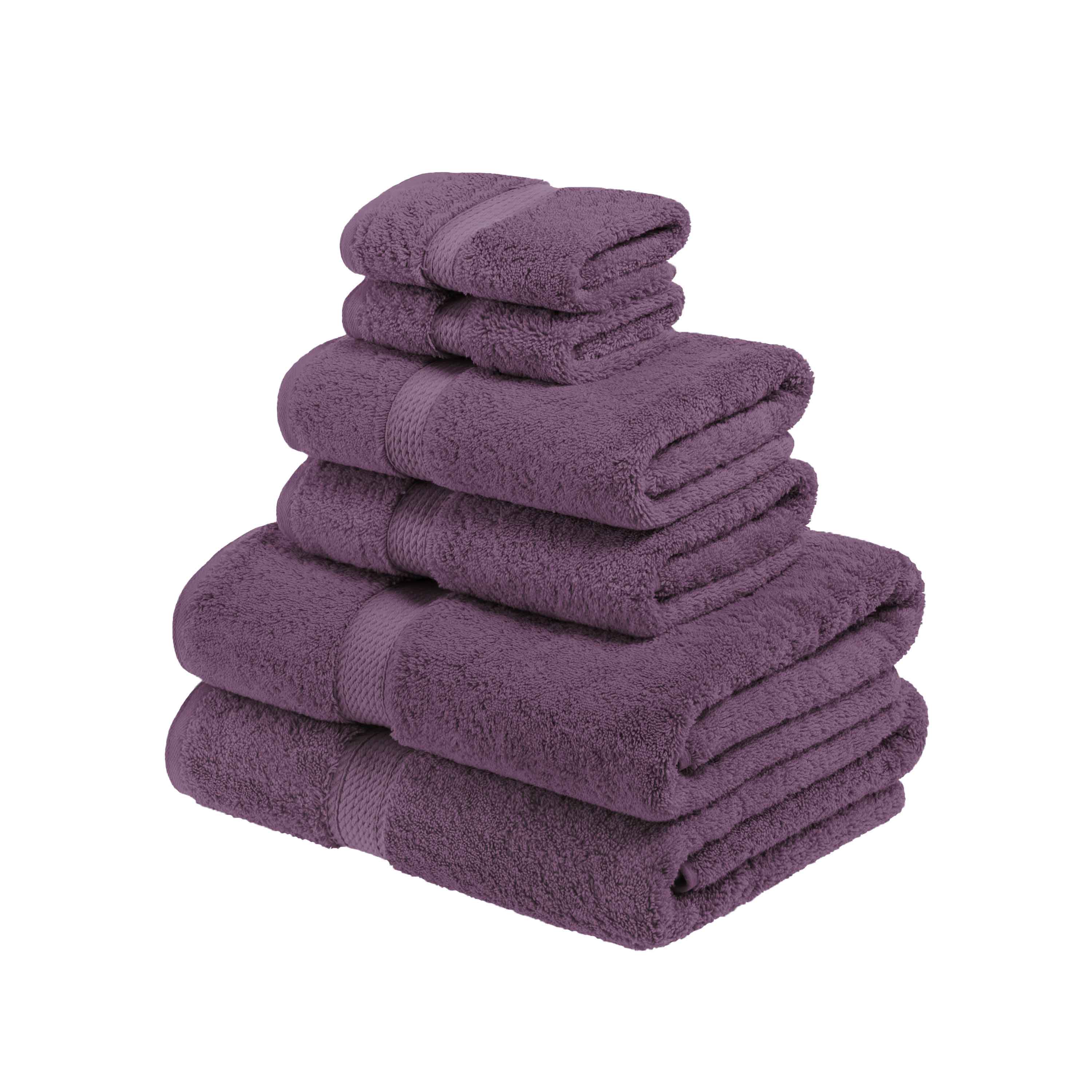 Premium 6-Piece Egyptian Cotton Towel Set - Ultra Soft, Heavyweight & Luxurious Bath Towels for Spa, Hotel & Home Use