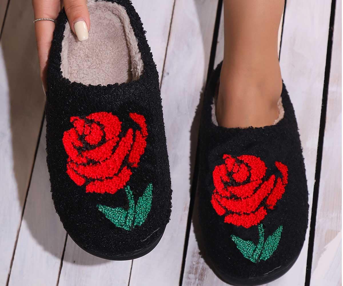 **Cozy Memory Foam Slippers for Women & Men - Indoor/Outdoor Fuzzy House Slippers, Soft Bedroom Slippers for Home Comfort - Perfect for Relaxing, Lounging & Cold Weather**
