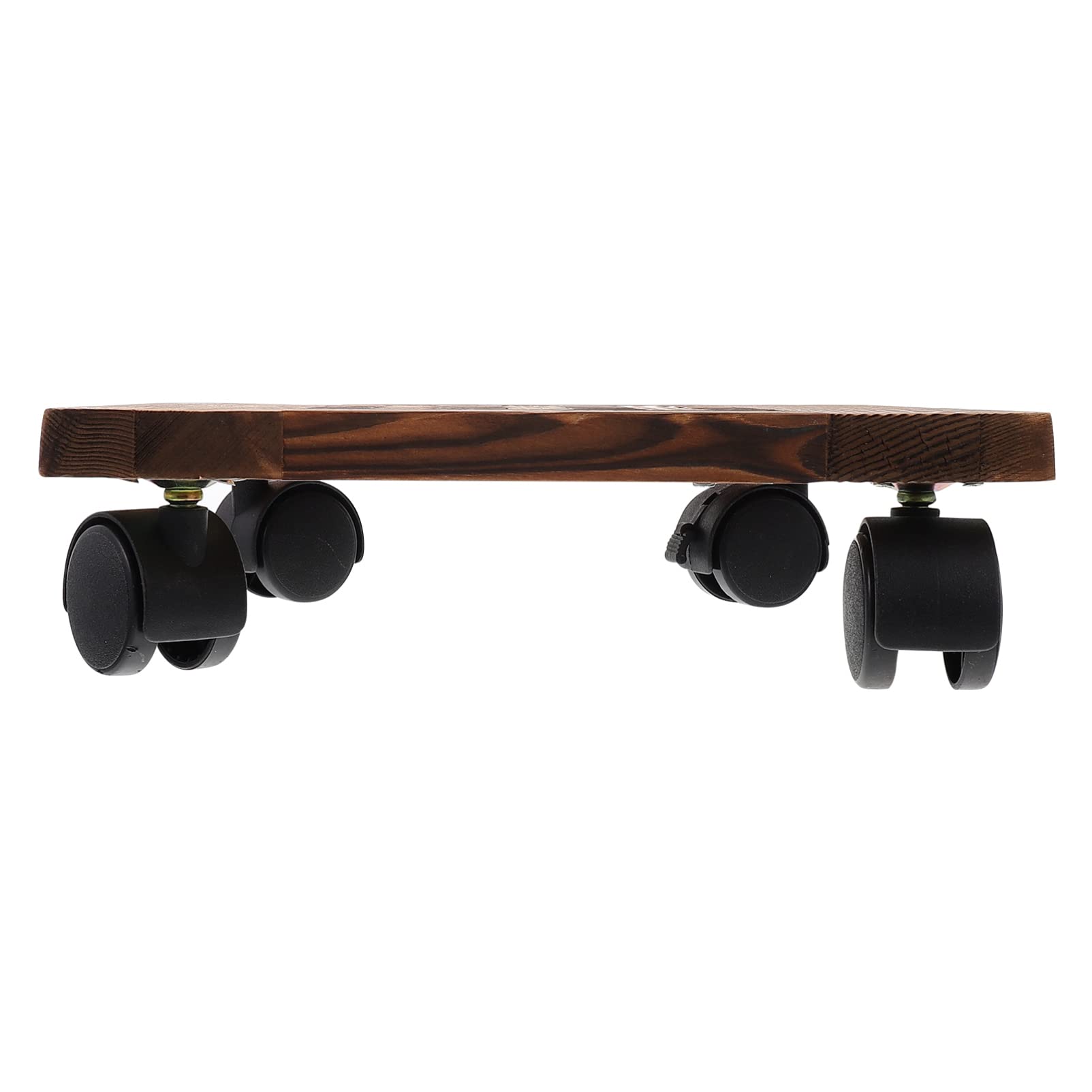 Happyyami 1pc Lockable Wheeled Flower Pot Tray - Universal Rolling Planter with Wheels for Indoor/Outdoor Potted Plants - Perfect for Patio, Garden, Balcony & Home Decor