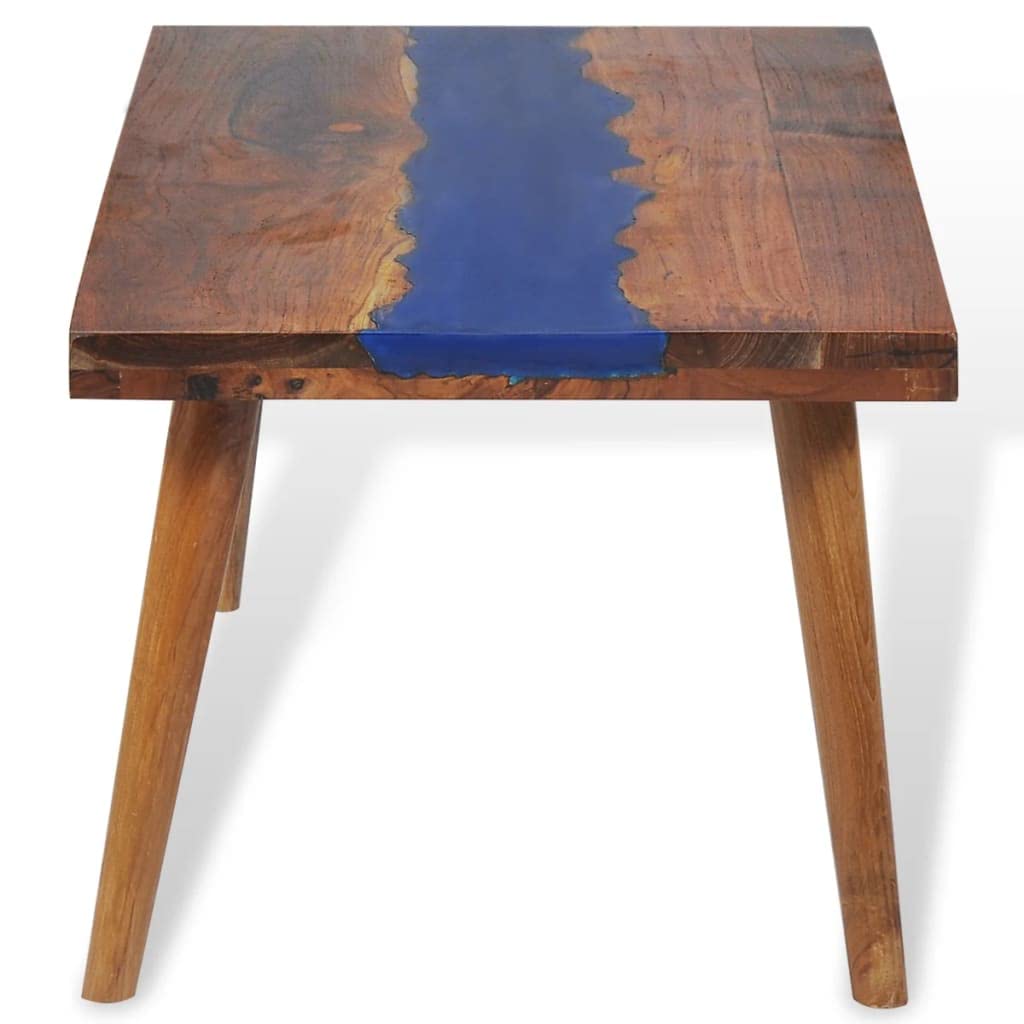 Rustic Teak Resin Coffee Table 39.4