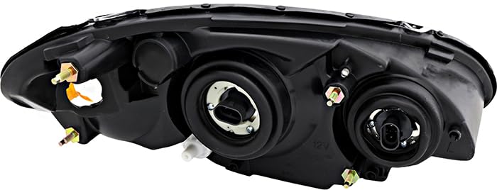Chrysler PT Cruiser Replacement Headlights Set - Halogen Left & Right Headlamps for 2001-2005 Models | Perfect for Night Driving & Auto Restoration Projects