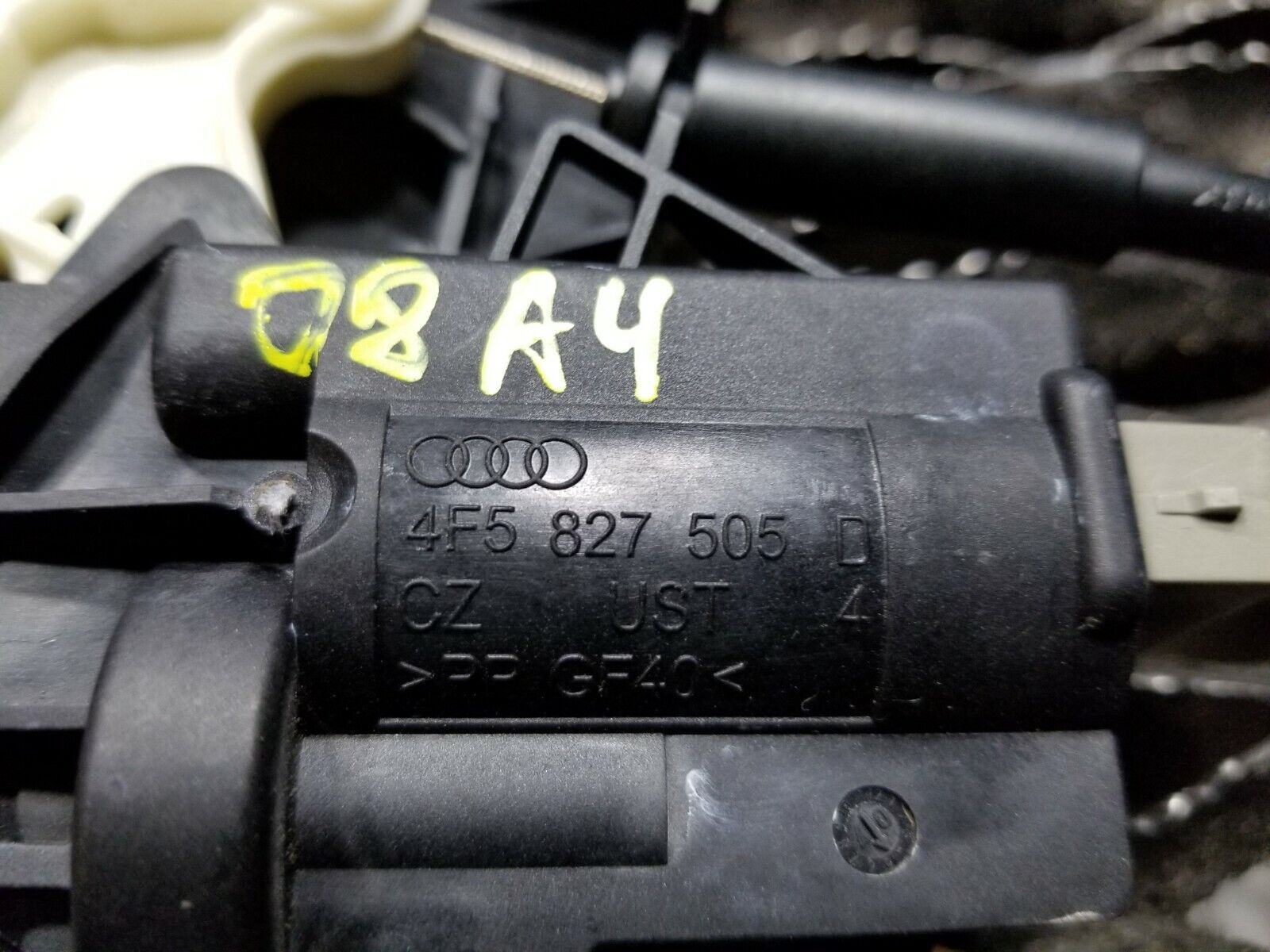 Original OEM 05-08 Audi A4 Rear Trunk Lock Latch Actuator Replacement Part - Perfect for Car Repair & Maintenance