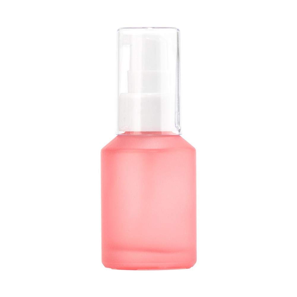Premium 100ml Glass Spray Bottle with Fine Mist Nozzle - Pink Essential Oil Perfume Atomizer for DIY, Skincare & Cleaning (15.5×4.5CM) | Perfect for Aromatherapy, Travel & Home Use
