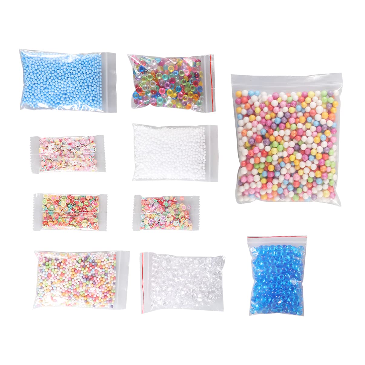 SEWACC 10 Pack Colorful Foam Balls for DIY Crafts - 1.5 Inch Styrofoam Balls for Kids Art Projects, Christmas Ornaments & Party Decorations