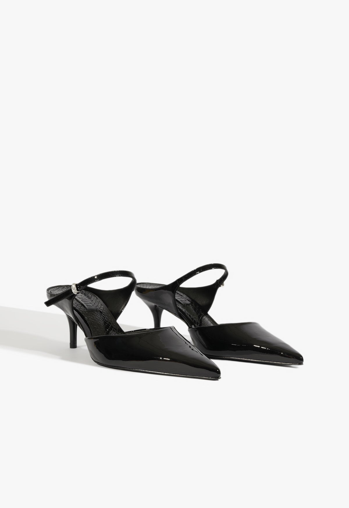 Tonya Mid Mule Pump - Women's Comfortable Block Heel Slip-On Shoes for Work & Office | Casual Walking & Everyday Wear