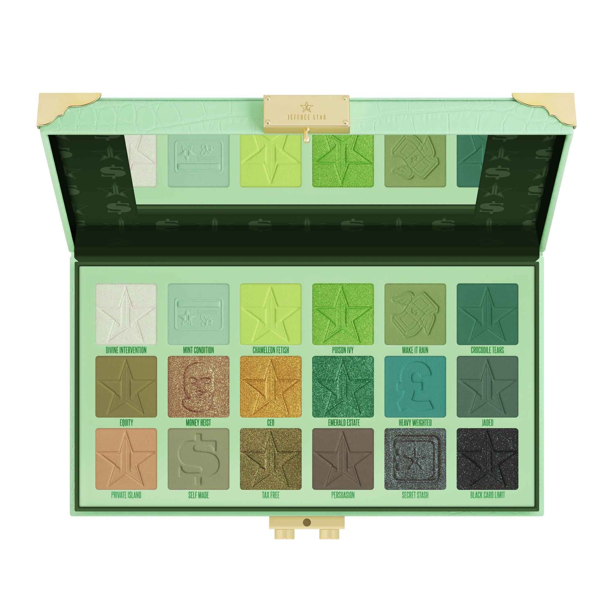 Palette Blood Money Eyeshadow Palette - High Pigment Makeup for Dramatic & Smoky Eye Looks | Perfect for Halloween, Cosplay & Night Out Makeup