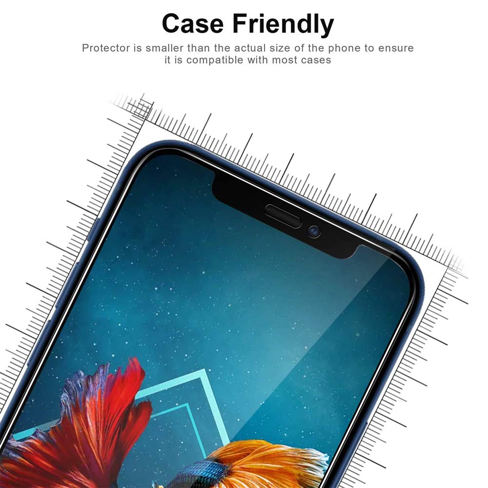 iPhone X/Xs/11 Pro Privacy Screen Protector - 6.1 Inch Anti-Spy Tempered Glass (Black, 1 Pack) - Prevent Shoulder Surfing for Secure Banking & Private Browsing