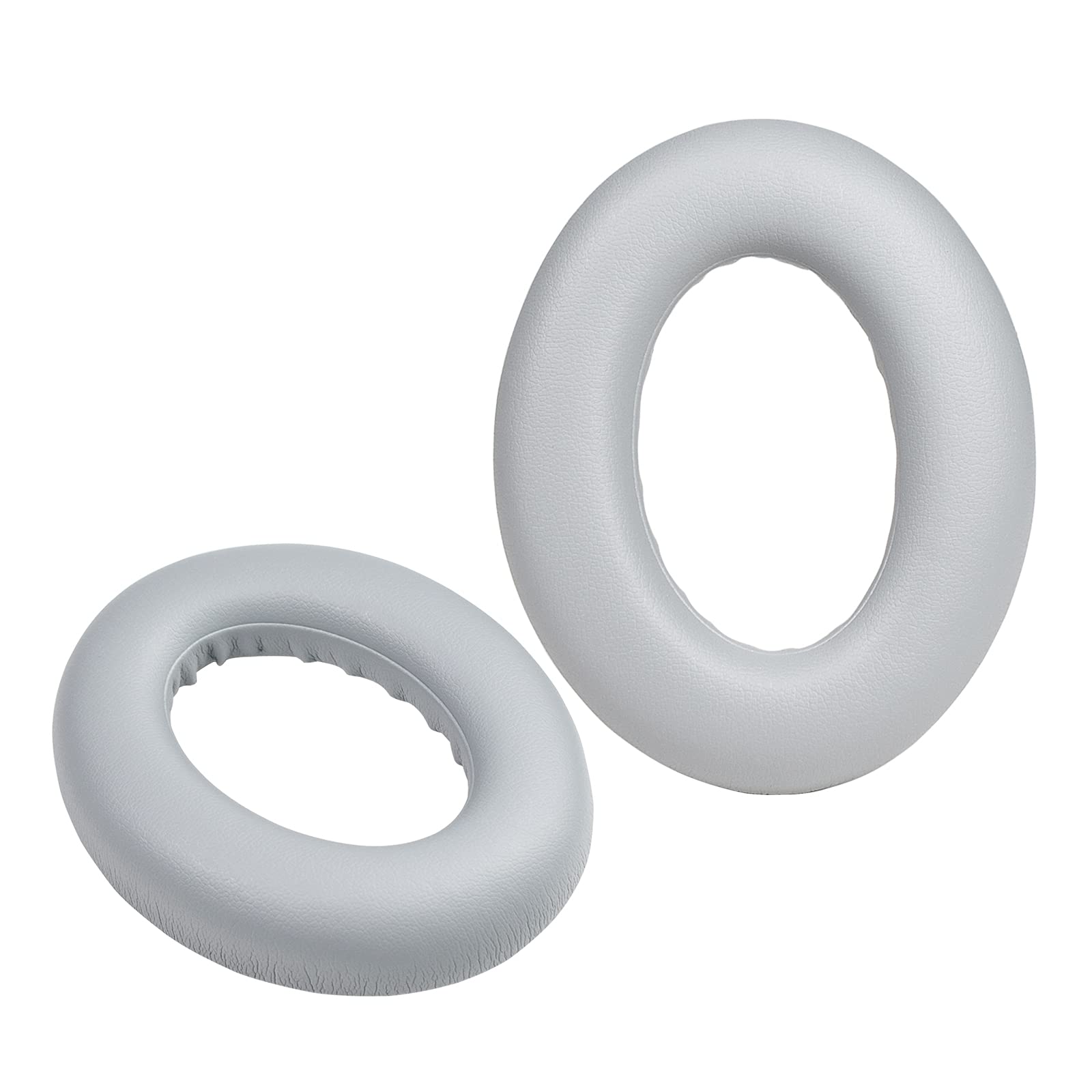 Replacement Earpads for Bose 700 (NC700) Wireless Headphones - Premium Noise Isolating Memory Foam Cushions with Soft Protein Leather (Silver) - Perfect for Travel, Work, and Home Entertainment