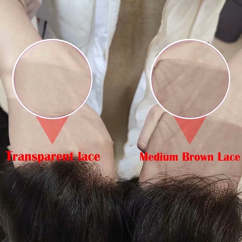 13x6 HD Transparent Lace Human Hair Wig - 180% Density Ombre Curly Brazilian Remy Hair, Pre-Plucked with Baby Hair, Glueless Deep Wave Design, 24 Inch for Women | Perfect for Daily Wear, Parties, and Special Occasions