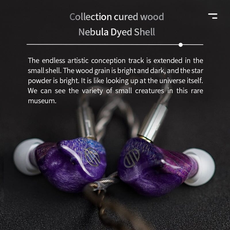 BGVP DM9 9-Driver Hybrid EST In-Ear Monitors with High Resolution Sound - Perfect for Audiophiles, Musicians & Studio Monitoring